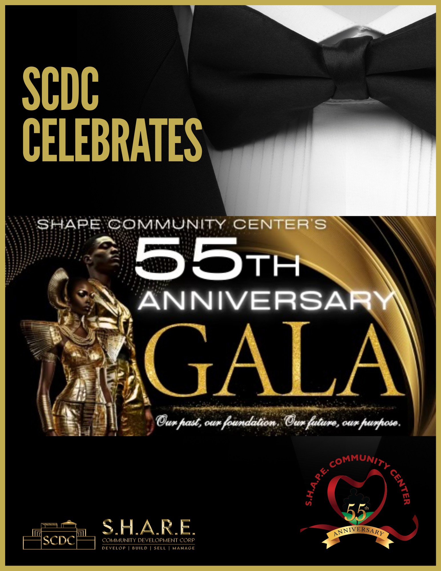 SCDC Attends S.H.A.P.E. Community Center’s 55th Anniversary Gala