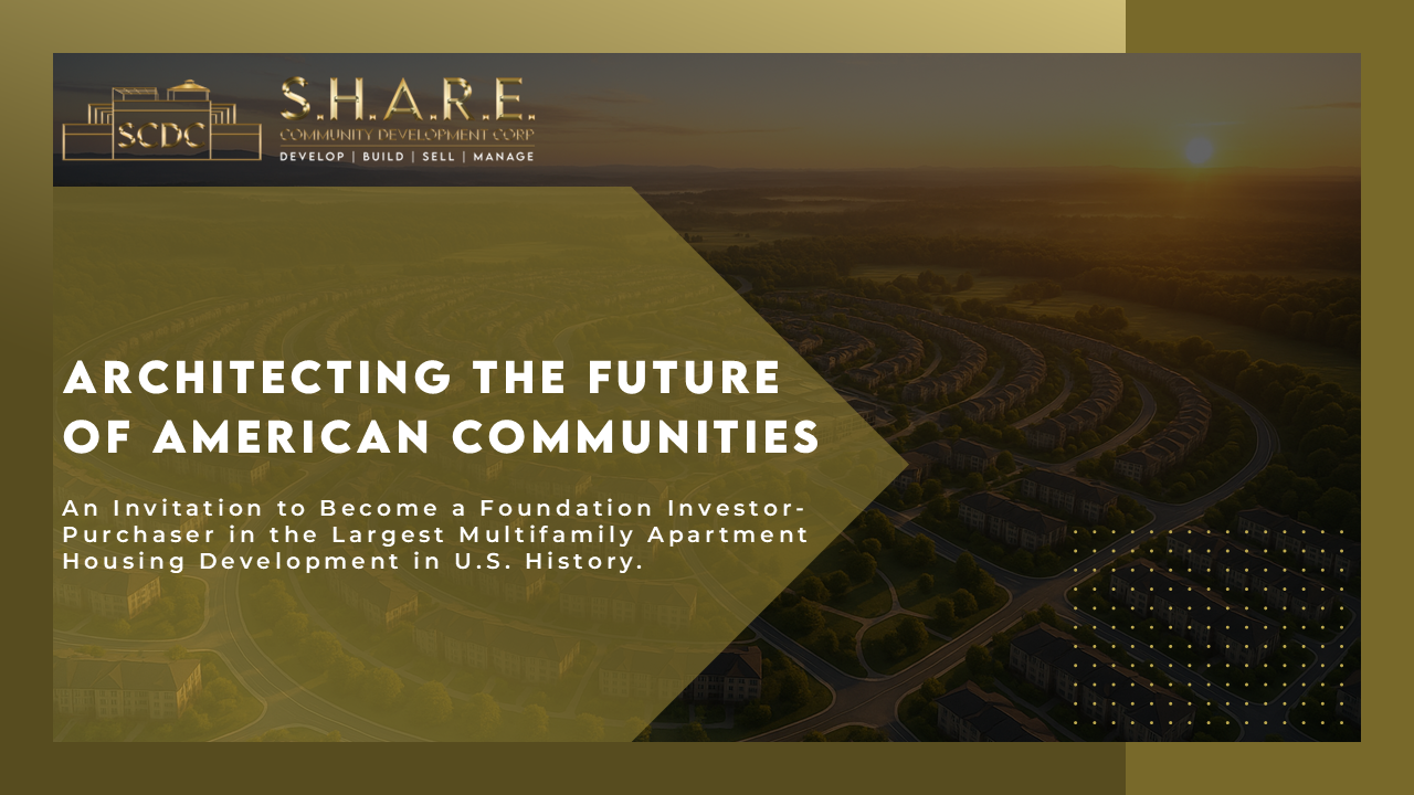 ARCHITECTING THE FUTURE OF AMERICAN COMMUNITIES