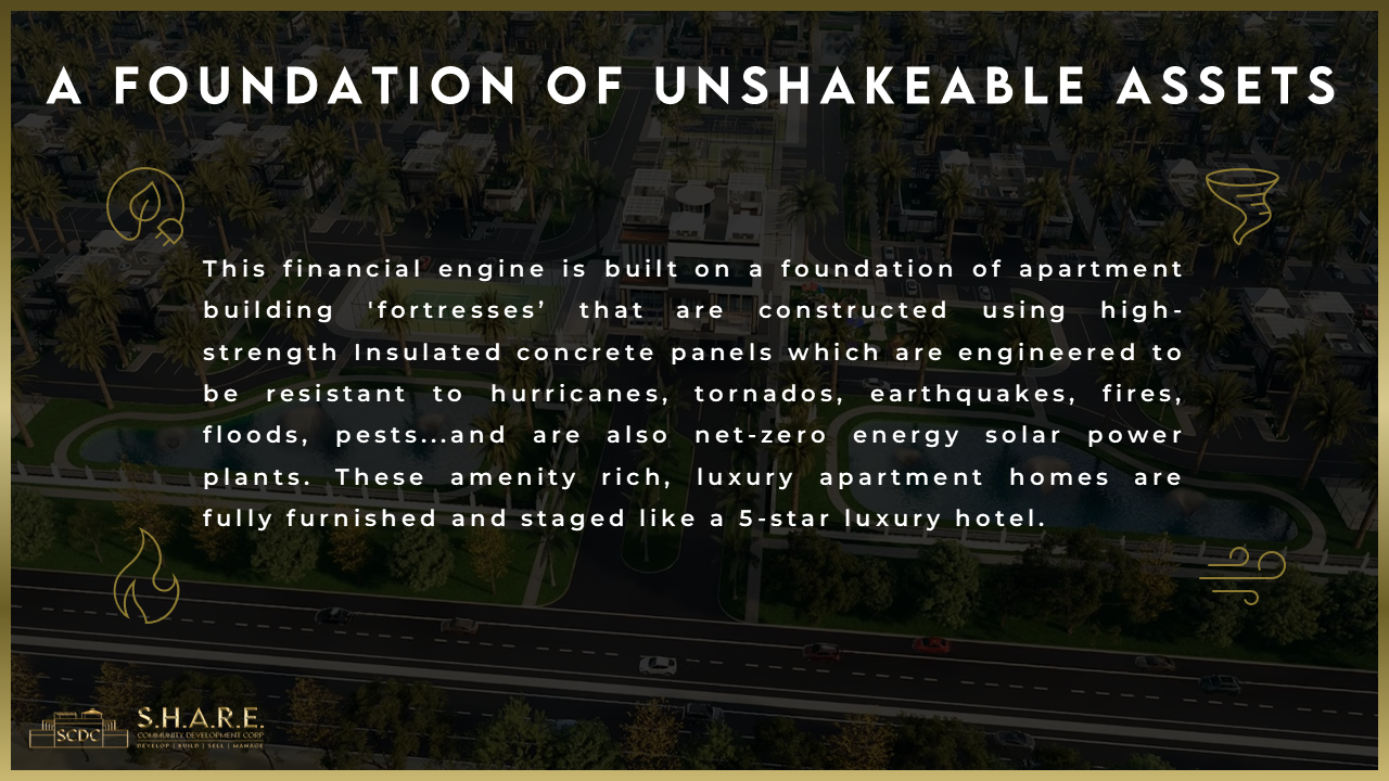 A FOUNDATION OF UNSHAKEABLE ASSETS