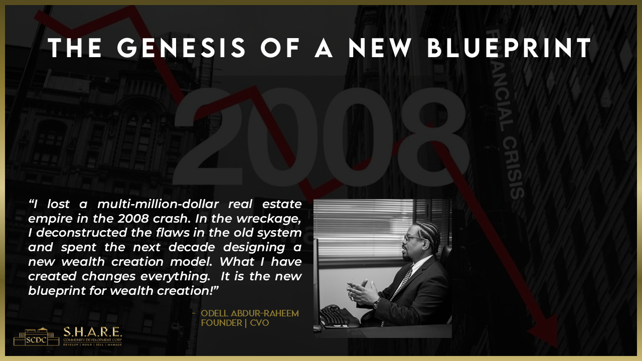 THE GENESIS OF A NEW BLUEPRINT