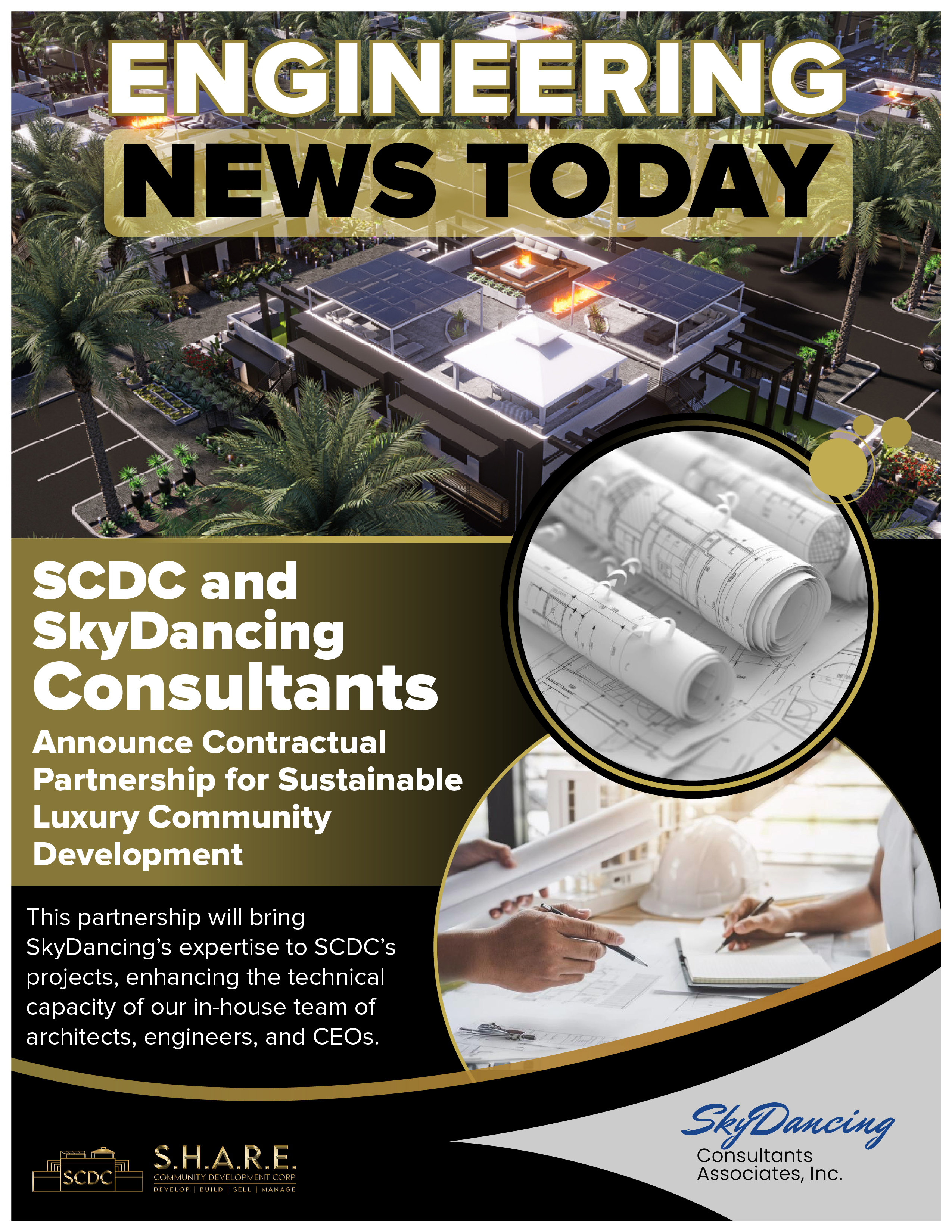 SCDC AND SKYDANCING CONSULTANTS ANNOUNCE CONTRACTUAL PARTNERSHIP FOR SUSTAINABLE LUXURY COMMUNITY DEVELOPMENT